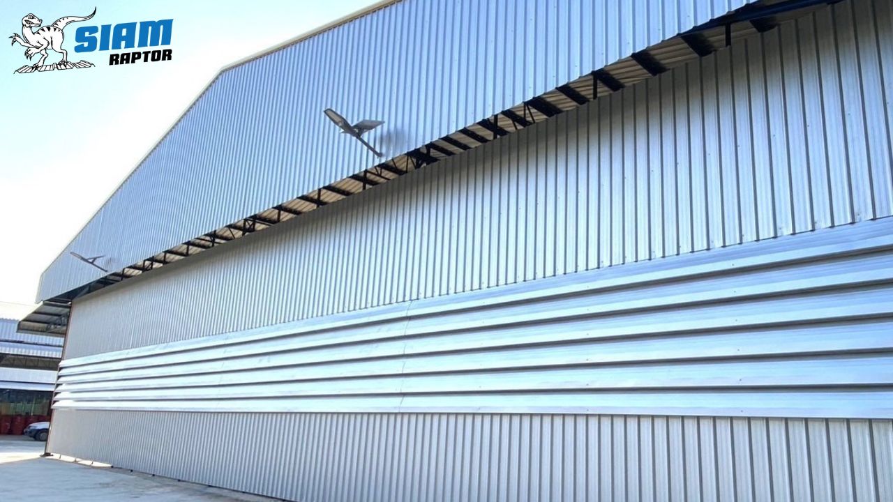 รับติดตั้งผนังเมทัลชีท